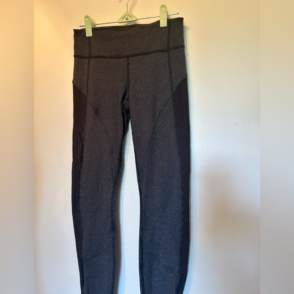 Lululemon Wunder Under Zipper Leggings